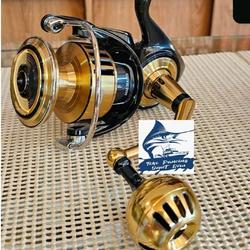 durable fishing reel HERCULES Fly with Push Button Release, Aluminum Alloy – HERCULES Fishing Tackle Strike King Bass Jig resin sail boat Equipped with 5+1 stainless Break Strength:17 lb|7.7 kg