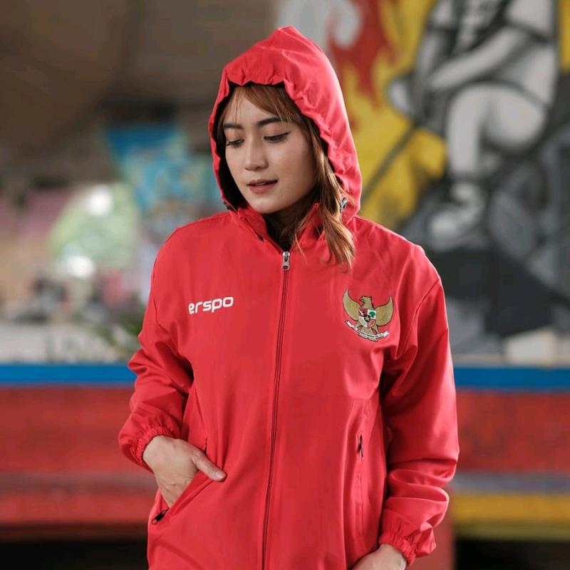 jaket timnas erspo pria wanita Tebal Parasut 0