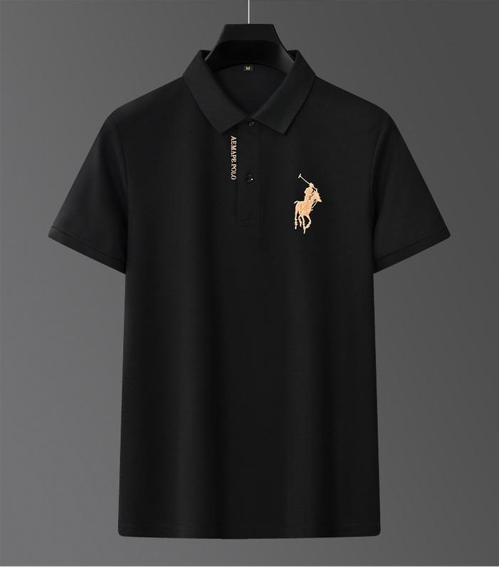 Product Introduction of Home Party Holiday Gift - Men's High End Embroidered Short Sleeve T-Shirt Polo Shirt 7
