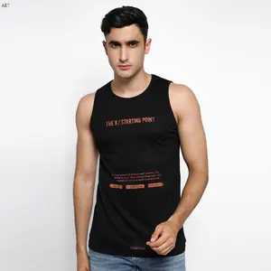 Kaos Pria Singlet  Cressida Original - MSRXH.714043 Hitam  Katun