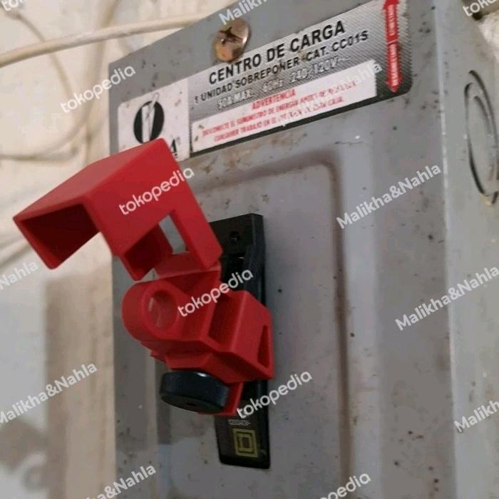 Brady Clamp-On Breaker Lockout for 120/277V - 65396,Red - Shop | Tokopedia