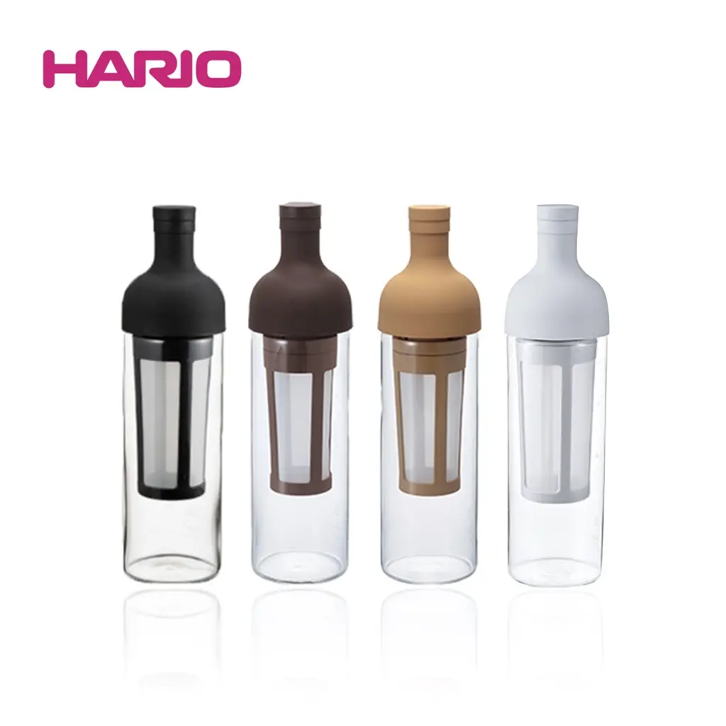 Hario V60 Cold Brew Filter-in Coffee Bottle (Matte Black / Chocolate Brown / Mocha / Pale Grey)