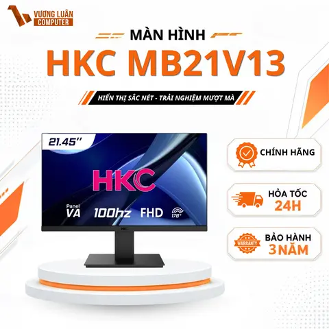 Màn hình văn phòng HKC MB21V13-U 21.45 inch, VA, 100Hz Chính Hãng Giá tốt