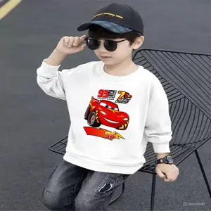 Kaos Sweater Lengan Panjang Anak Laki Laki Motif Time Champ Sablon DTF Produk Lokal Indonesia Fashion