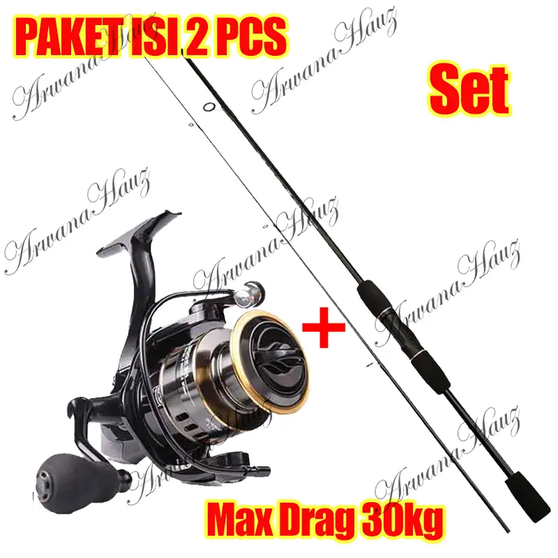 (COD)Joran Pancing 1 Set Reel Besi / pancing 1 set lengkap k t /joran pancing full set/ joran pancing k t 50kg / Pancing Set Murah Murah K t Power Pancing 1.65M/1.8M/2.1M/2.4M Joran Pancing Murah Reel Pancing Gulungan Gulungan HE1