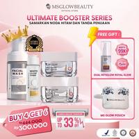Gambar MS GLOW BEAUTY New Paket Booster Series - Whitening Acnezone Ultimate White Cell DNA Luminous Booster untuk Kulit Sehat Wajah Pencerah Acne - Whitening Booster dari MS GLOW JKT Kota Administrasi Jakarta Timur 4 Tokopedia