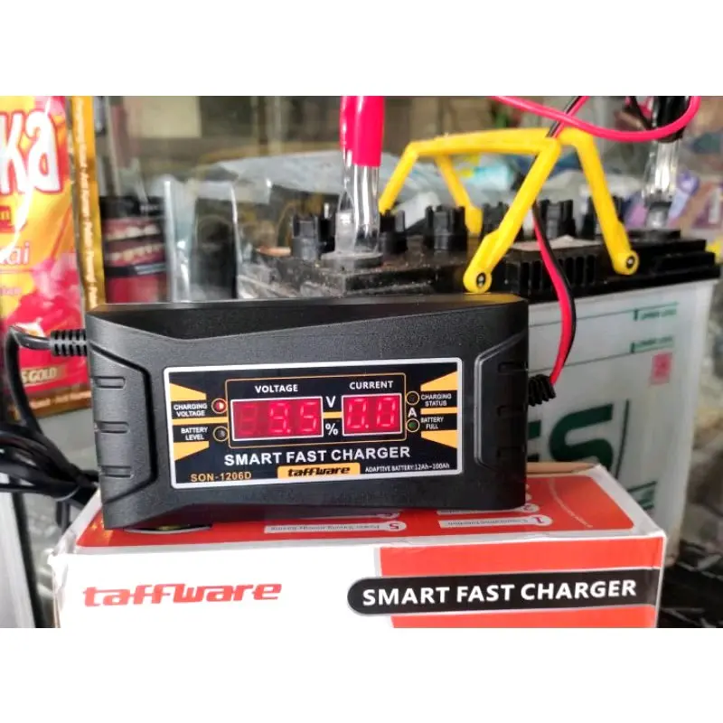 Charger Aki Mobil Efisien Mudah dibawa kemana Aja 0