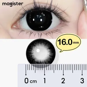 (14.5&16.0mm) Magister Softlens Minus (0.00 s/d - 6.00) Supersize Soflens Black Softlens Brown 14.50-16mm Soflens Murah Lensa Kontak BIG EYES 1 pasang