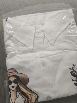 Product Review of kemeja wanita printing modis motif terbaru Baju Cantik Casual Panjang Atasan Katun Santai from L**a 3
