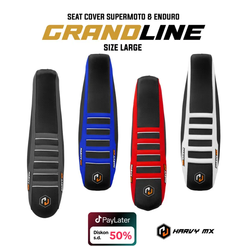 HARVYMX Seat Cover Kulit Jok Type Grand Line CRF 150L KLX Bigfoot WR155 0