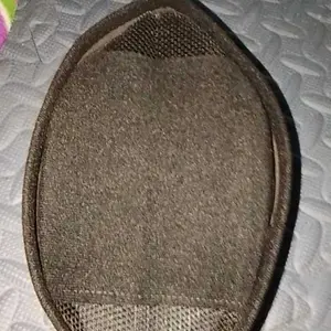 peci hitam polos AC anak dan dewasa bahan MURAH tipis ekonomis