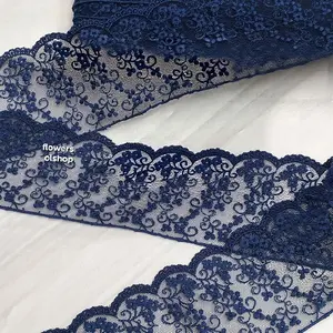 renda tile lebar 7cm/ renda gulungan atau per rol ( isi 13 meter setengah) renda buat pinggiran mukena, gamis, dresss, outher,lengan baju,  buat rok dan celana jeans