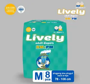 PROMO LIVELY POPOK DEWASA PEREKAT(M8, L7, XL6)