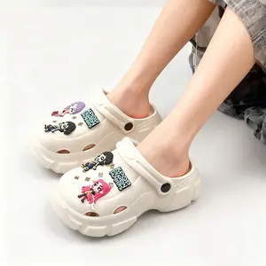 Sandal Baim Kpop Demon Hunter Ukuran 24-35 Sandal Anak Perempuan Karet Lentur Anak Cewek COD