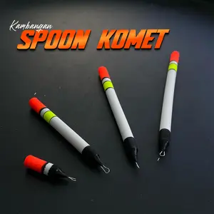 Kambangan Joran Mancing Busa Spoon Komet Umpan Panjang 2cm, 6cm, 8cm dan 10cm Pancing