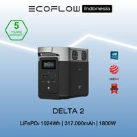 Gambar EcoFlow DELTA 2 1024Wh 1800W Power Station Solar Generator LFP Camping Genset Baterai Pembangkit Listrik Hybrid dan Offgrid Berdaya Besar untuk Rumah Camping Bis RV Van - Delta 2 1024Wh 1800W dari EcoFlow ID Kab. Bekasi 1 Tokopedia