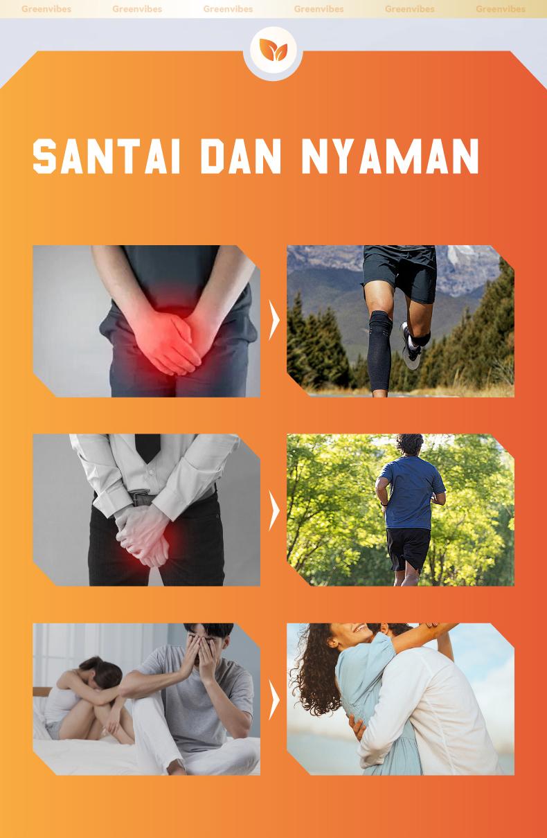 Greenvibes Gel Herbal Pria – Perawatan Sehari-hari dengan Ekstrak Alami