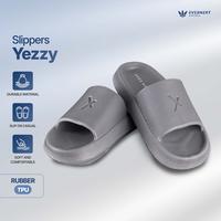Gambar EVERNEXT APPAREL - Sandal Selop Pria Wanita Sandal Yezzy Slip On Sandal Slippers  Slide Distro Pria Terbaru - BLACK, 40 dari EVERNEXT APPAREL Kota Tangerang 1 Tokopedia
