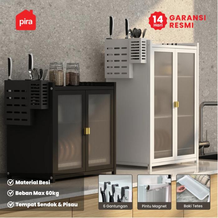 Promo PIRA HOME - DISH MDR T Rak Piring Tertutup / Rak Dapur / Lemari ...