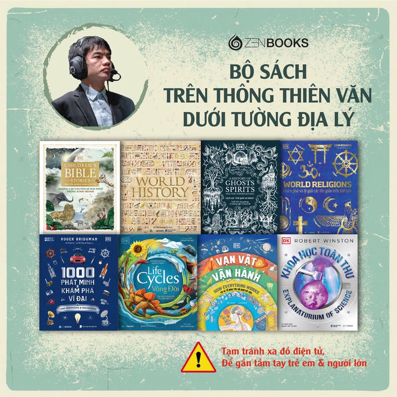  Bộ Sách Trên Thông Thiên Văn - Dưới tường Địa lý 