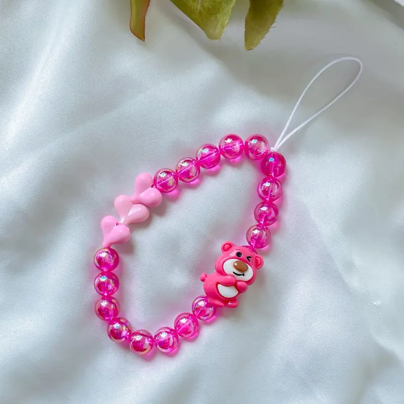 Gantungan Strap Hp Pink Lotso Lanyard Berkualitas 2