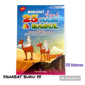Buku Anak 25 Nabi Dan Rasul Best Seller Full Colour