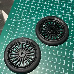 Miniatur Velg Style Kt ring 14 skala 12 resin
