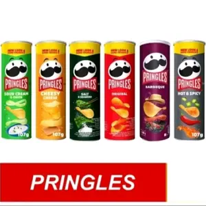 pringles potato chips 102gr exp 2026 Snack Keripik Kentang