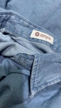 Product Review of Anyostore AT77 Atasan Kemeja Jeans Oversize Wanita Jumbo Bahan Denim from I**S 1