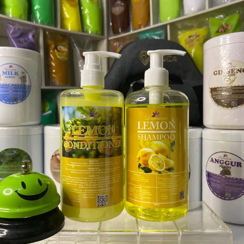 Paket conditioner dan shampo 500ml+500ml BPOM Perawatan Rambut salon profesional hair care 4