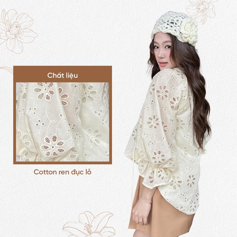 TUBYCATU | Chân váy ngắn xếp ly nude lucy 1