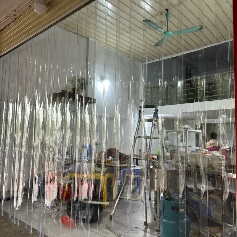 Rèm nhựa pvc cao cấp, ngăn nhiệt điều hòa