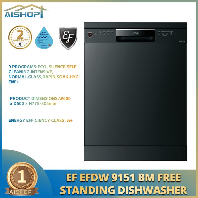 Product Introduction of [SG Seller]EF  EFDW 9151 BM FREESTANDING DISHWASHER 25