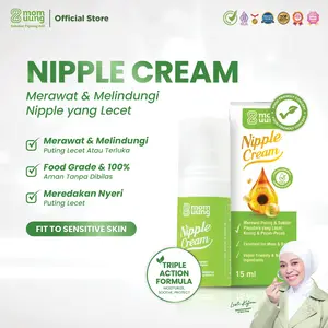 Mom Uung Nipple Cream - Merawat & Melindungi Puting - Food Grade Aman Untuk Bayi