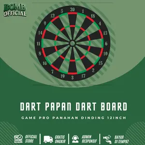 Papan Dart Board Game Pro Panahan Dinding 12inch