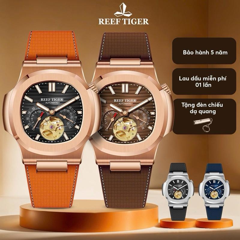  ĐỒNG HỒ NAM REEF TIGER RGA20S7 DÂY CAO SU TRẺ TRUNG VÀ ĐẲNG CẤP | TẶNG 1 LẦN LAU DẦU MIỄN PHÍ TẶNG 1 ĐÈN CHIẾU DẠ QUANG 