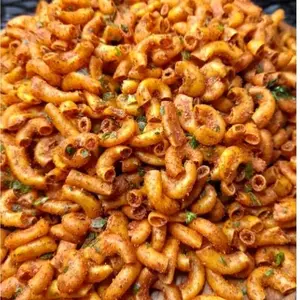 makaroni cikruh pedas daun jeruk 1 kg cemilan Jajanan murah Pedas asin gurih dan original halal