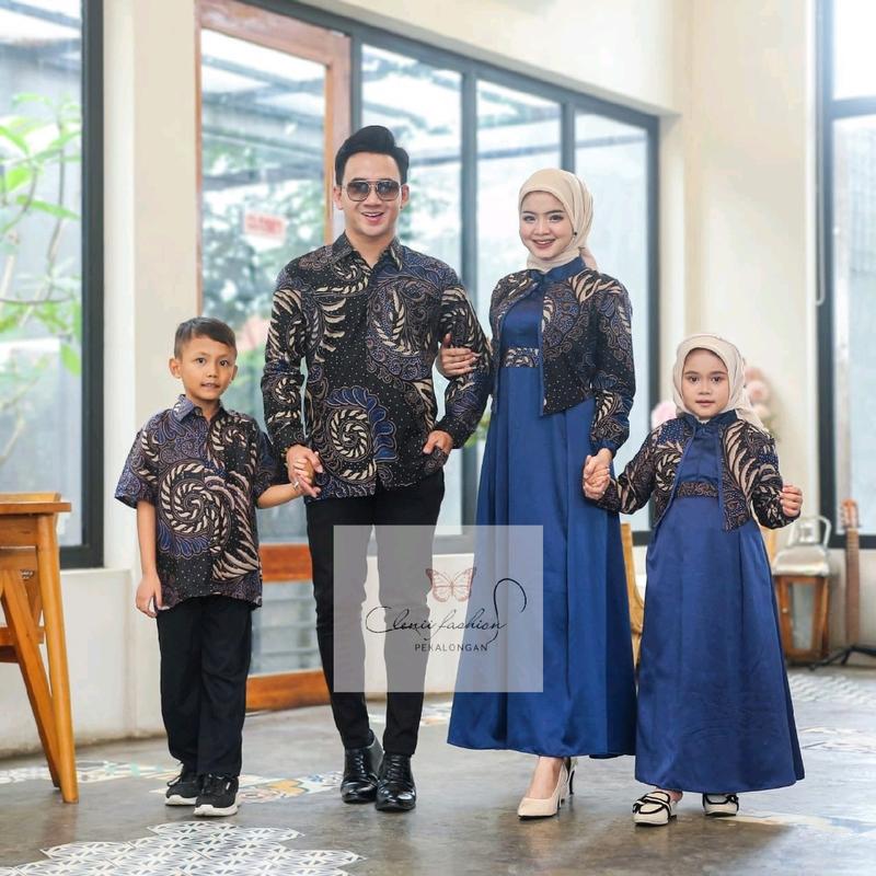 Couple Keluarga Batik Pekalongan Terbaru Katun Seragam Pasangan 5
