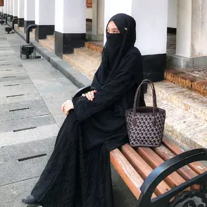 New abaya Kirani matt furshan silky with arabian export quality ori lokal
