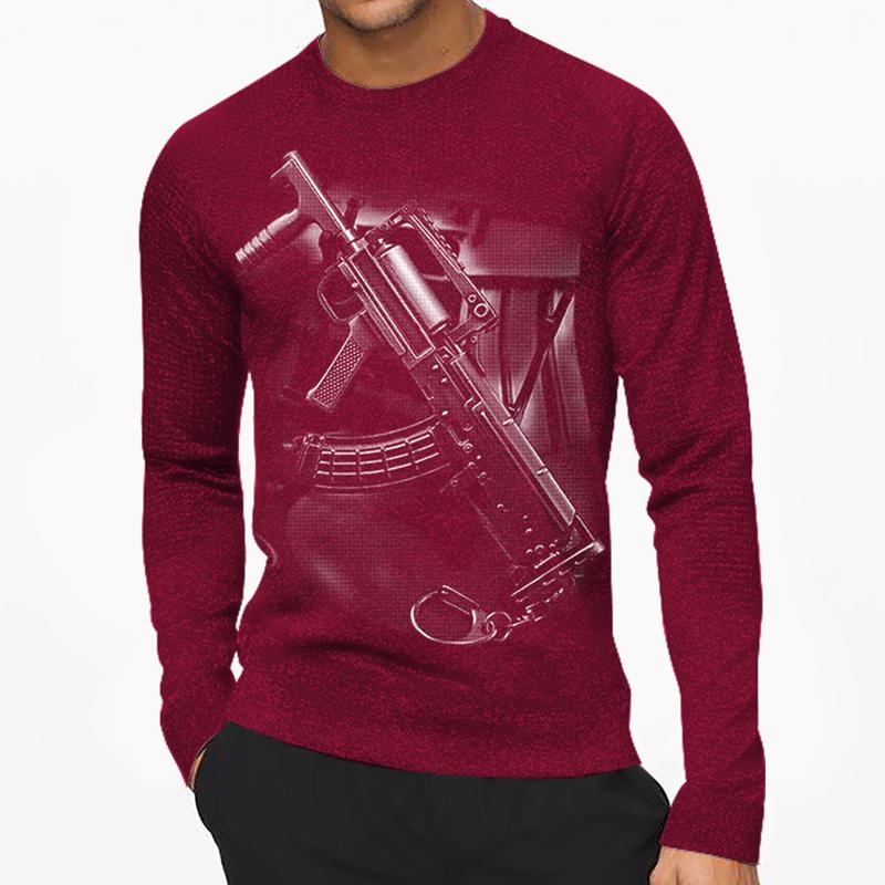 PUBG | Oblong Tangan Panjang Pria | Baju Distro Cowok Keren | Sablon | Produk Lokal | EXITO APPAREL 4