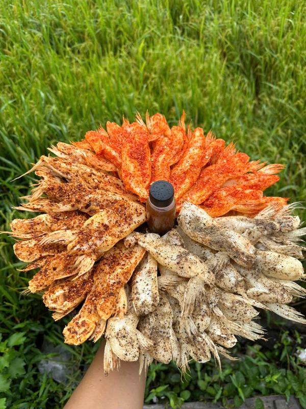 Mix 3 vị ức mở cá tẫm vị tiêu tỏi + xã ớt + bột ớt hàn quốc thơm ngon béo ngậy hương vị miền Tây sông nước