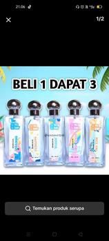Product Review of Buy 1 Get 3 Parfum Tuday 35ml Parfum Wanita Tahan Lama from D**P 0