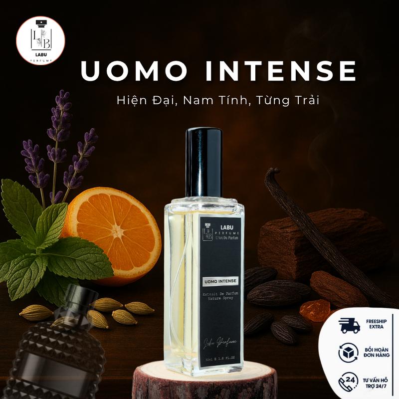 Uomo Intense Nước Hoa Ngọt Ấm Sang Trọng Bad Boy Dành Cho Nam Dạng Xịt Thơm 30ml