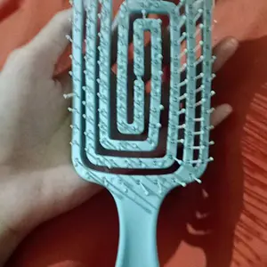 SS2238 Sisir Rambut Hair Brush Anti Kusut Anti Rontok Paddle Untuk Rambut Lurus Keriting Tebal