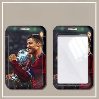 Ngôi sao bóng đá Ronaldo trong khuôn viên trường, hộp thẻ ăn, hộp thẻ xe buýt tàu điện ngầm, thẻ truy cập, hộp bảo vệ 5