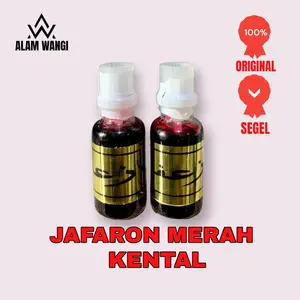 MINYAK WANGI JAFARON MERAH KENTAL ASLI TANPA CAMPURAN
