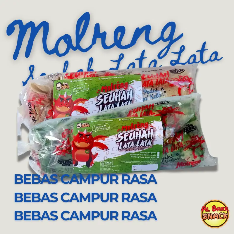 Seuhalata Lata Molreng Kemasan 11PCS Bebas Campur Rasa Cemilan Food Snacks