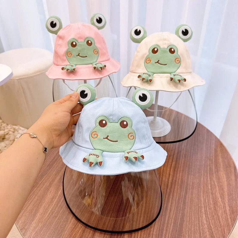 Mũ nón kèm tắm chắn chống nắng ,bụi ,giọt bắn cho bé 5 đến 13kg 6