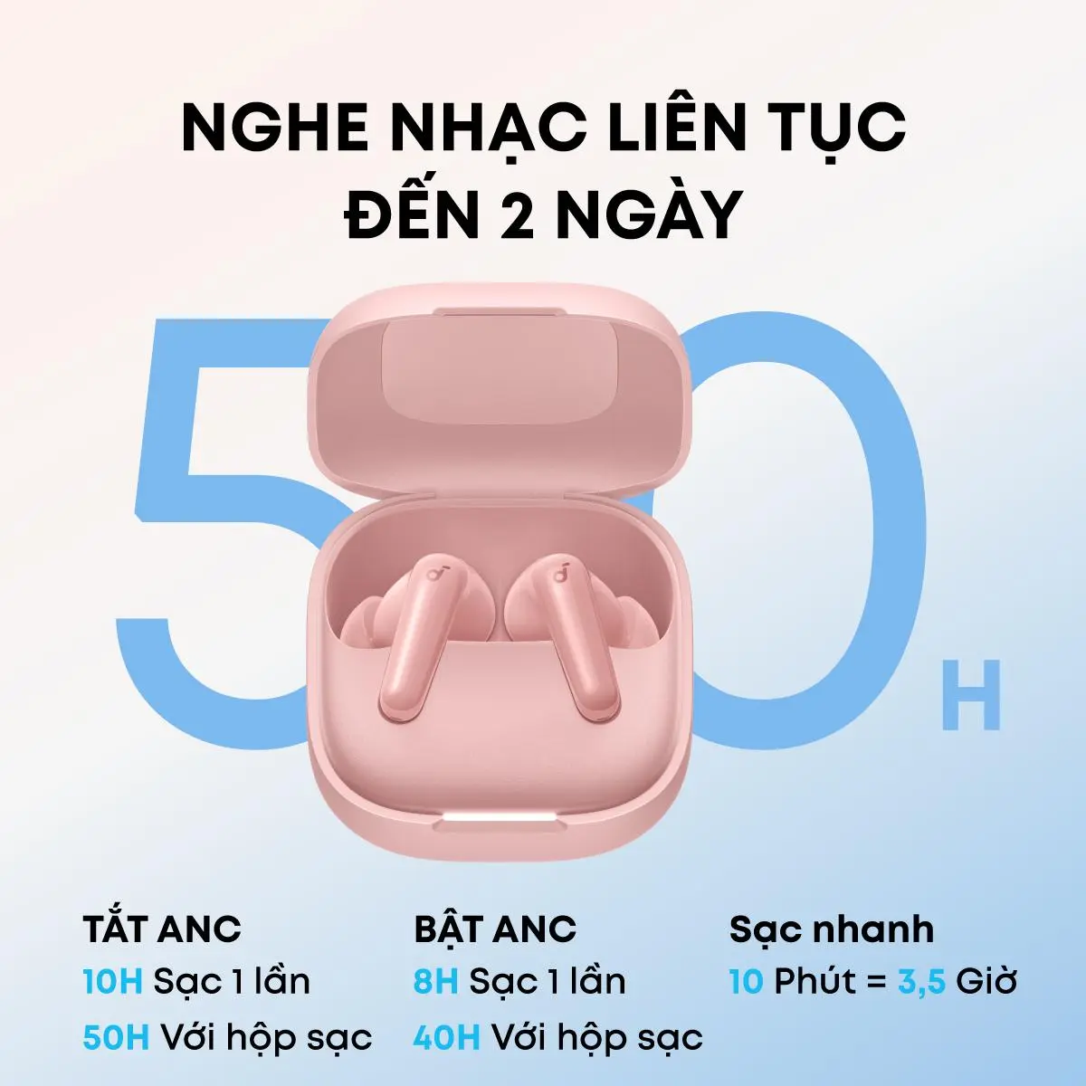 [soundcore x CFV LTT] Tai nghe bluetooth không dây chống ồn Soundcore R60i NC chống ồn ANC | 6 Mic đàm thoại AI| Dịch thuật| 50 giờ phát nhạc- Tai nghe không dây- Tai nghe bluetooth pin trâu- Bảo hành 18 tháng- Hàng chính hãng | BigBuy360 - bigbuy360.vn