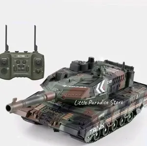 Rc war tank military rc tenk baja 13 channel keluar asap Remote Peluru Anak